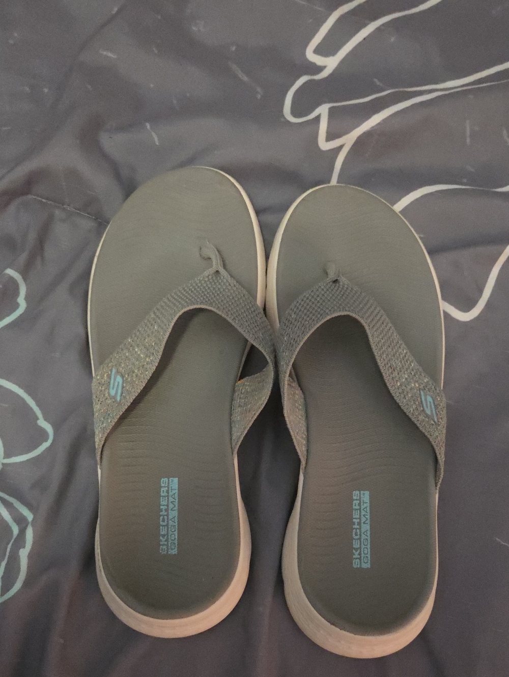 Womens Goga Mat Flip Flops